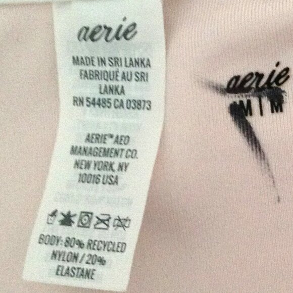 NWOT Aerie Women's High Waisted Full Coverage Bikini Bottoms Size M Swimwear - Picture 4 of 5